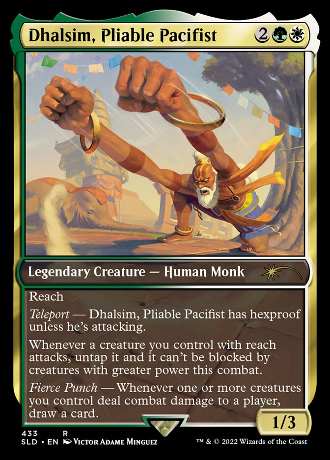 Dhalsim, Pliable Pacifist [Secret Lair Drop Series] | Fandemonia Ltd