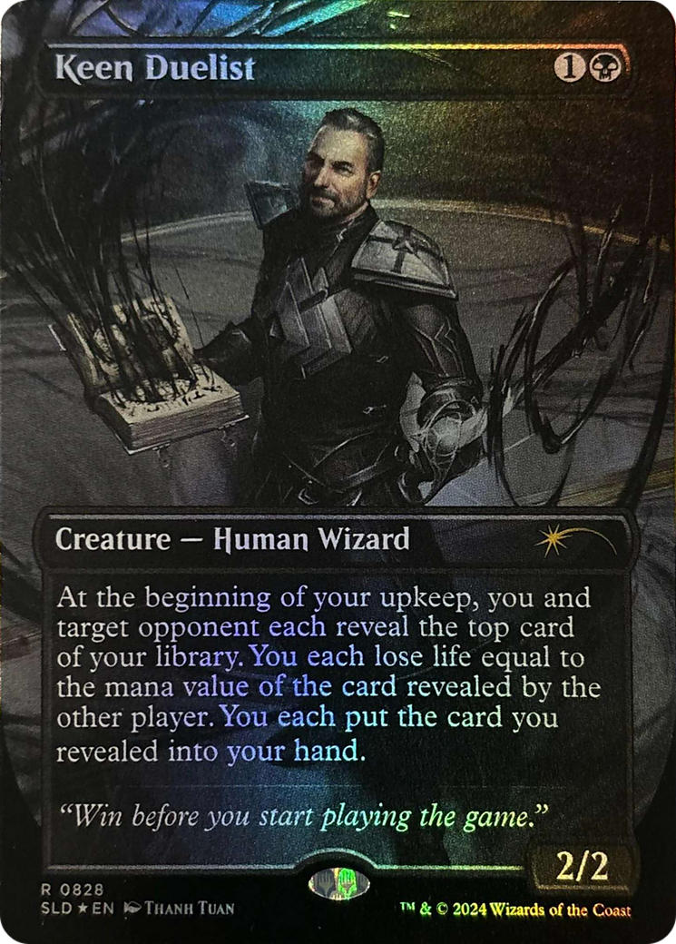 Keen Duelist (Rainbow Foil) [Secret Lair Drop Series] | Fandemonia Ltd