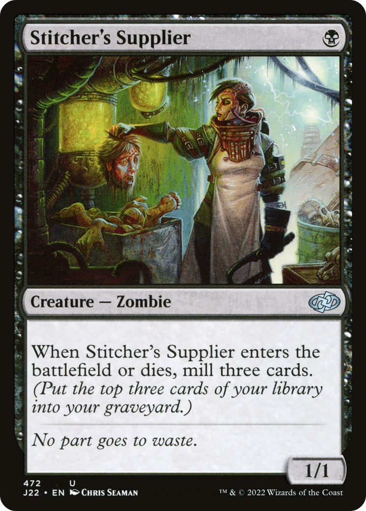 Stitcher's Supplier (472) [Jumpstart 2022] | Fandemonia Ltd