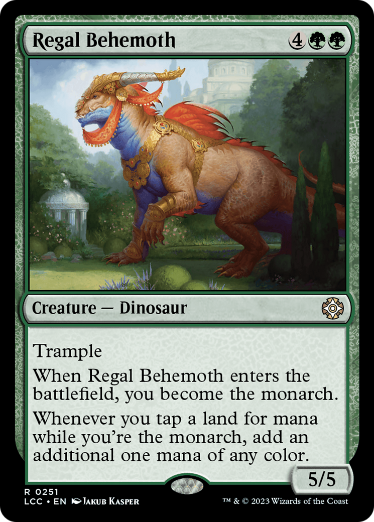 Regal Behemoth [The Lost Caverns of Ixalan Commander] | Fandemonia Ltd