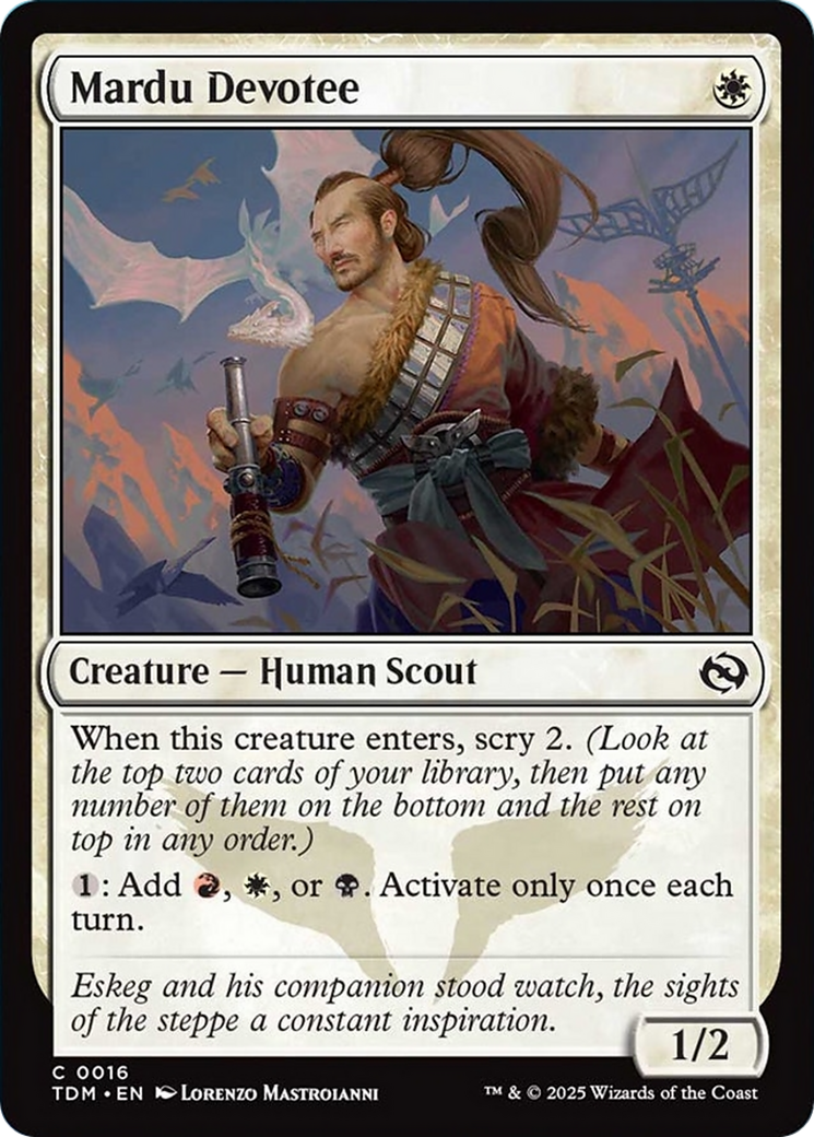 Mardu Devotee [Tarkir: Dragonstorm] | Fandemonia Ltd