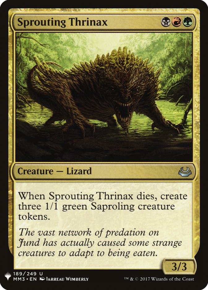 Sprouting Thrinax [Mystery Booster] | Fandemonia Ltd