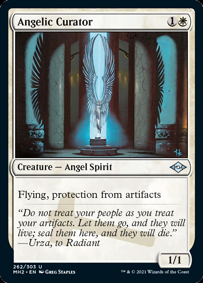 Angelic Curator (Foil Etched) [Modern Horizons 2] | Fandemonia Ltd