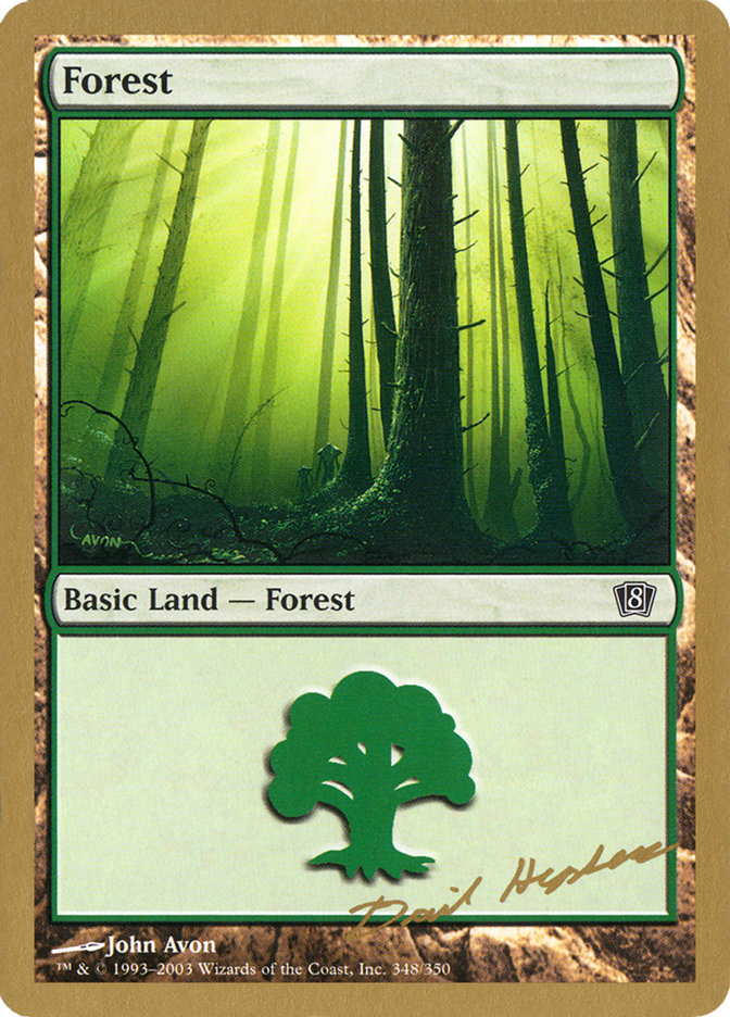 Forest (dh348) (Dave Humpherys) [World Championship Decks 2003] | Fandemonia Ltd