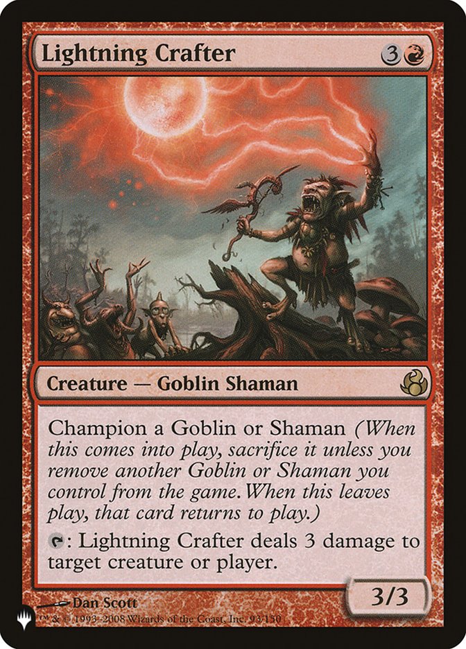 Lightning Crafter [The List] | Fandemonia Ltd