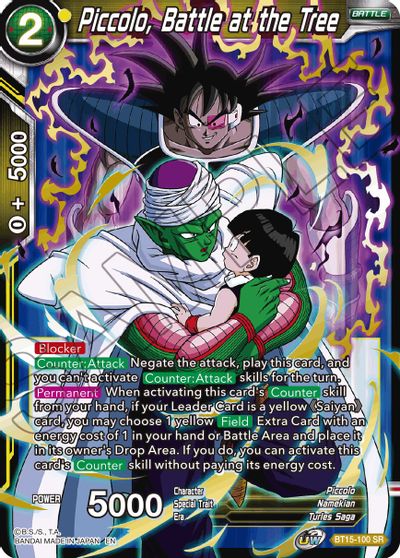 Piccolo, Battle at the Tree (BT15-100) [Saiyan Showdown] | Fandemonia Ltd