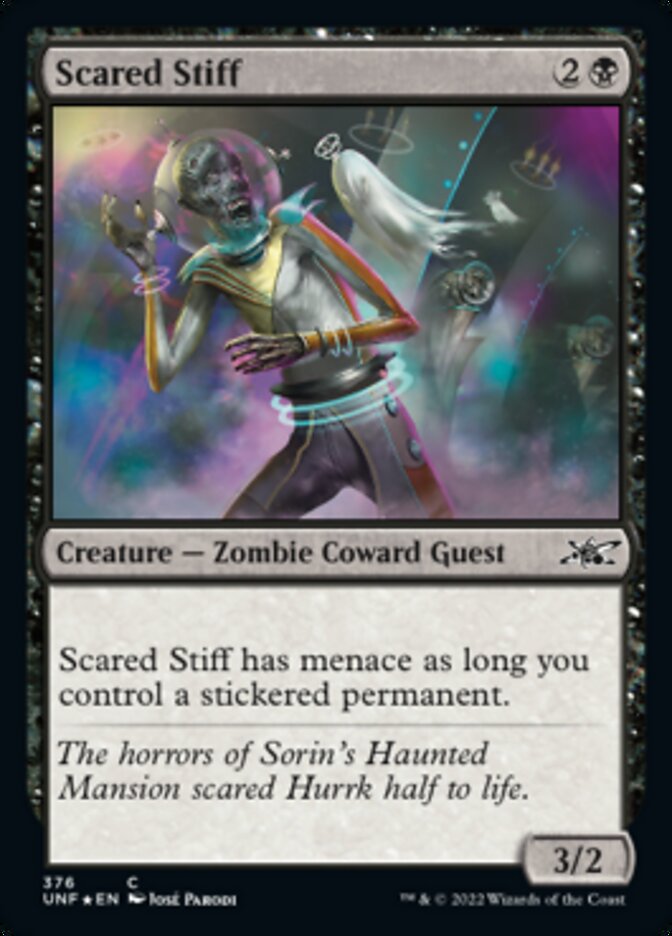 Scared Stiff (Galaxy Foil) [Unfinity] | Fandemonia Ltd