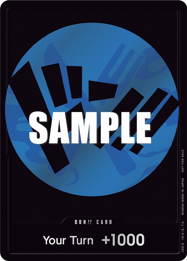 DON!! Card (Blue) [One Piece Promotion Cards] | Fandemonia Ltd