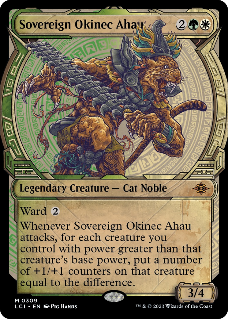 Sovereign Okinec Ahau (Showcase) [The Lost Caverns of Ixalan] | Fandemonia Ltd
