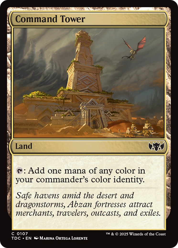 Command Tower [Tarkir: Dragonstorm Commander] | Fandemonia Ltd
