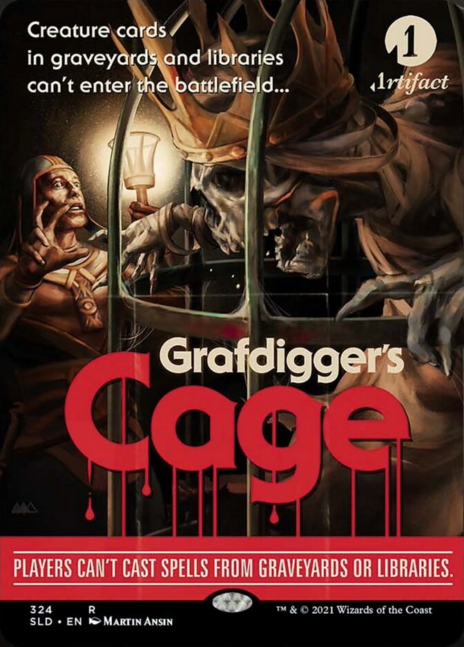 Grafdigger's Cage [Secret Lair Drop Series] | Fandemonia Ltd