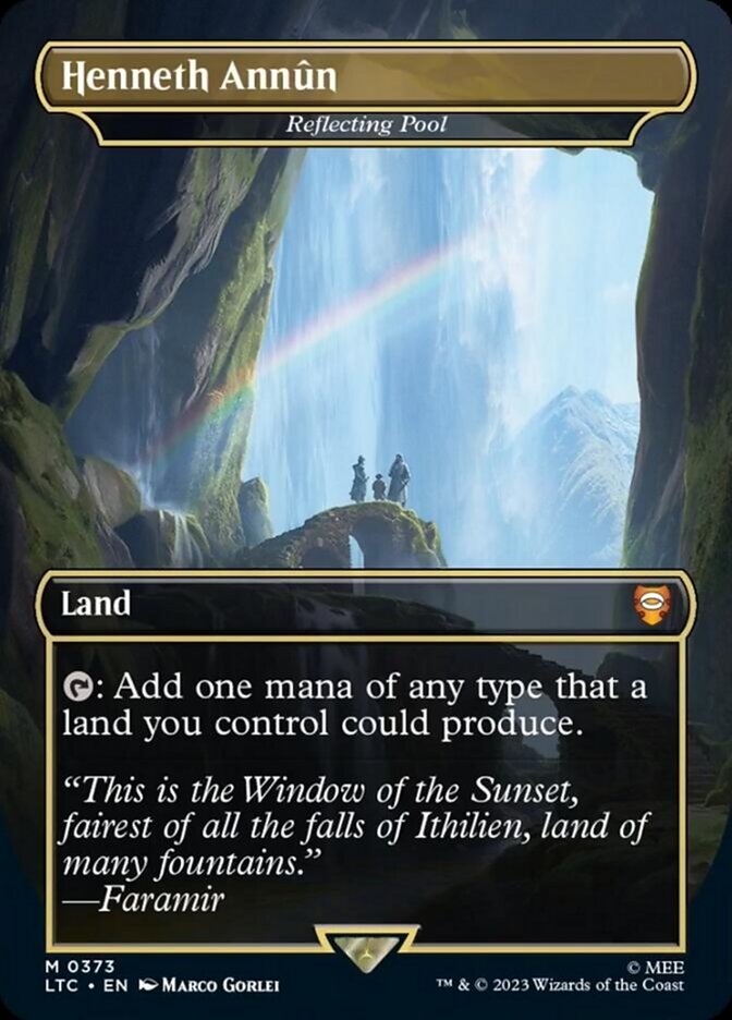 Henneth Annun - Reflecting Pool [The Lord of the Rings: Tales of Middle-Earth Commander] | Fandemonia Ltd