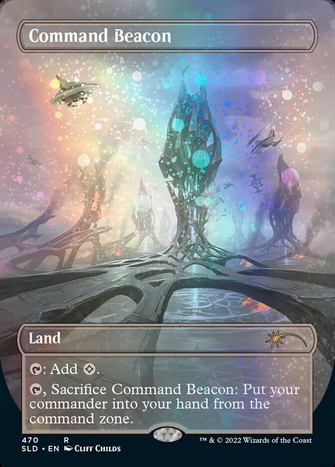 Command Beacon (Galaxy Foil) [Secret Lair Drop Series] | Fandemonia Ltd