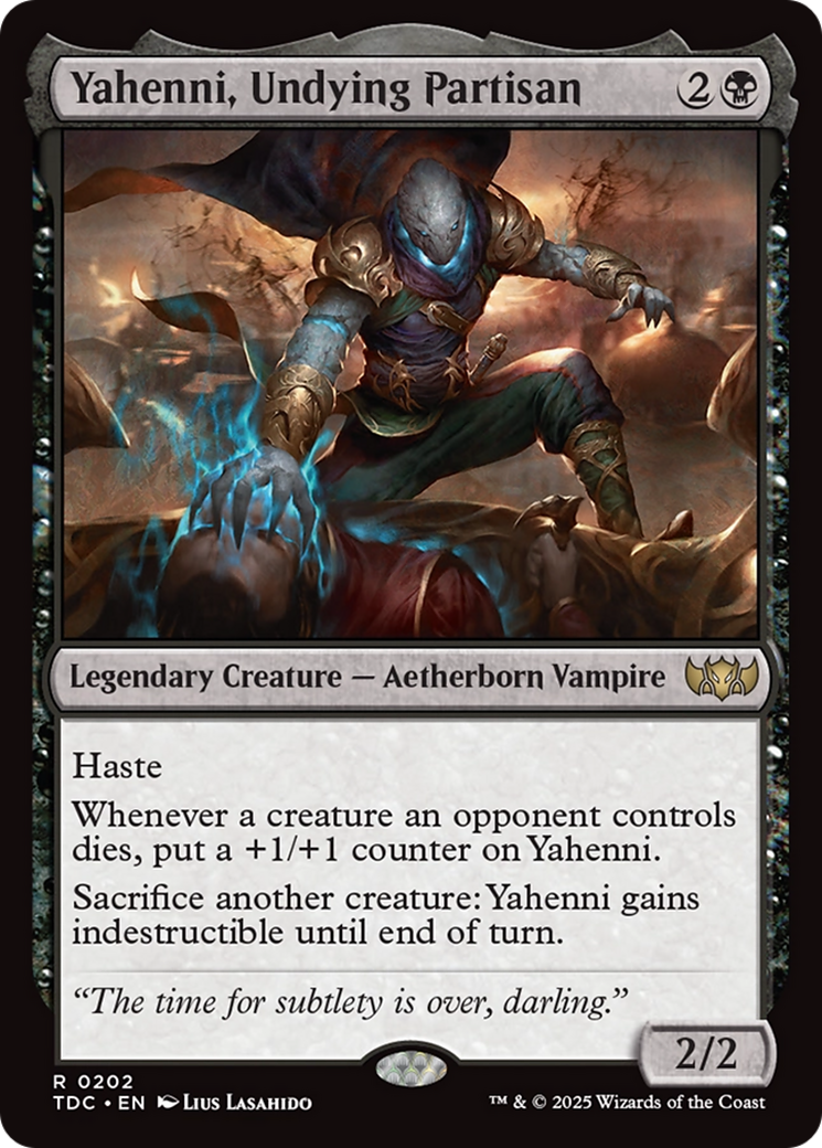 Yahenni, Undying Partisan [Tarkir: Dragonstorm Commander] | Fandemonia Ltd