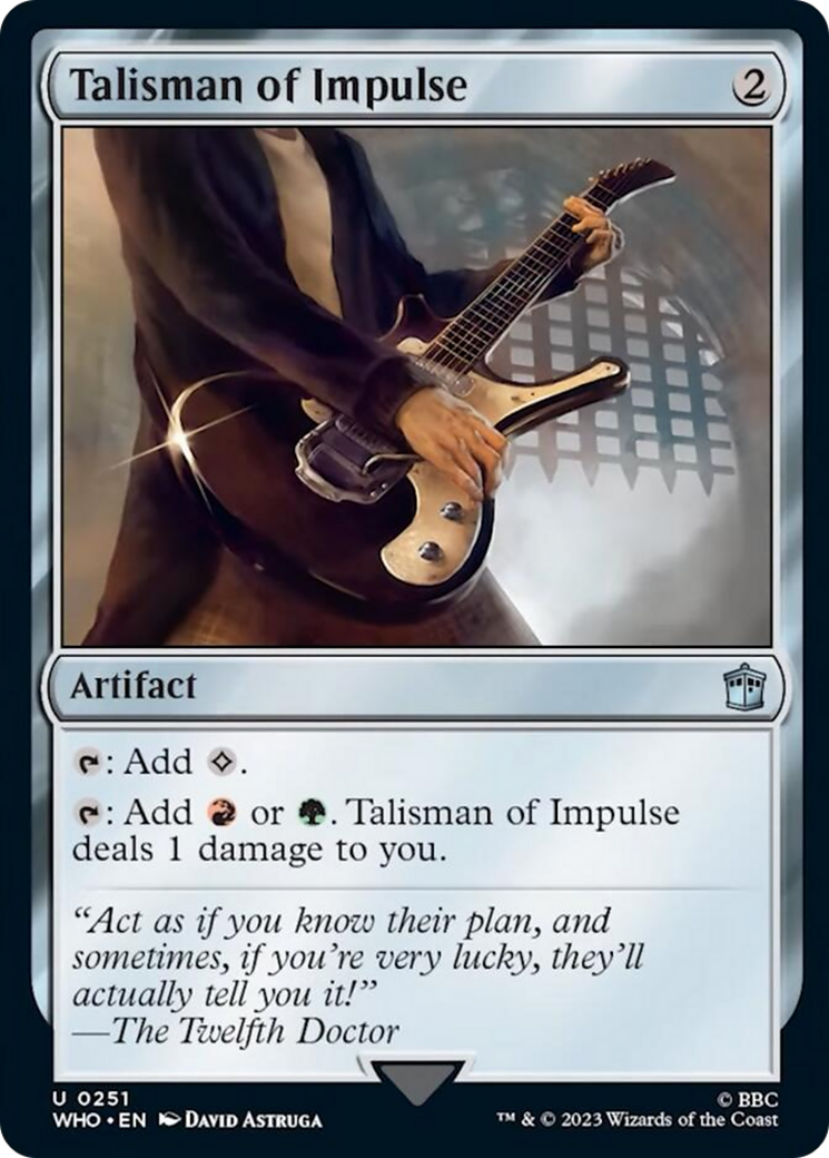 Talisman of Impulse [Doctor Who] | Fandemonia Ltd