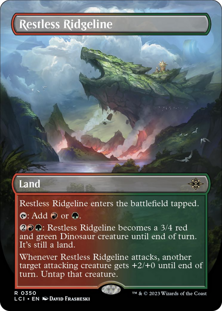 Restless Ridgeline (Borderless) [The Lost Caverns of Ixalan] | Fandemonia Ltd