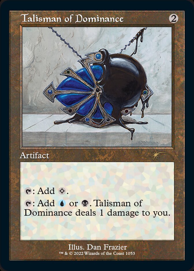 Talisman of Dominance (Foil Etched) [Secret Lair Drop Series] | Fandemonia Ltd