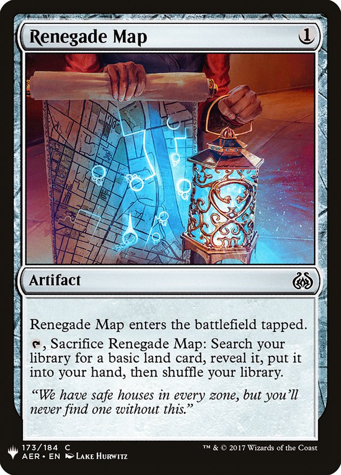 Renegade Map [Mystery Booster] | Fandemonia Ltd