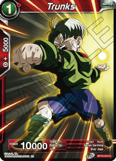 Trunks (BT15-012) [Saiyan Showdown] | Fandemonia Ltd