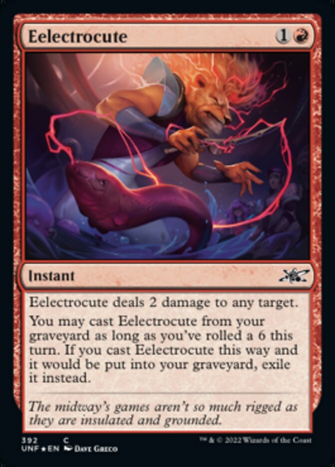 Eelectrocute (Galaxy Foil) [Unfinity] | Fandemonia Ltd