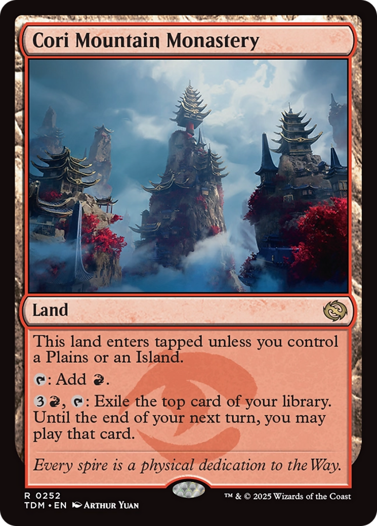 Cori Mountain Monastery [Tarkir: Dragonstorm] | Fandemonia Ltd