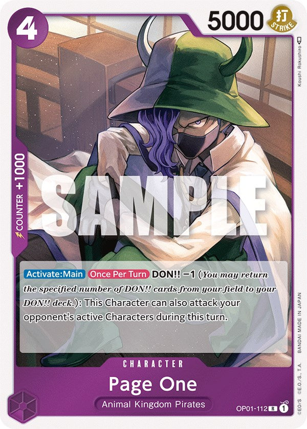 Page One [Romance Dawn] | Fandemonia Ltd