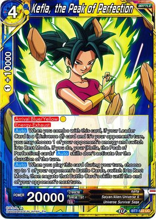 Kefla, the Peak of Perfection (BT7-122) [Assault of the Saiyans] | Fandemonia Ltd