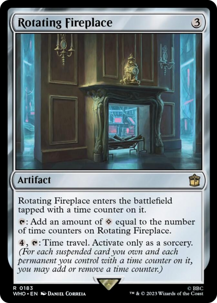Rotating Fireplace [Doctor Who] | Fandemonia Ltd