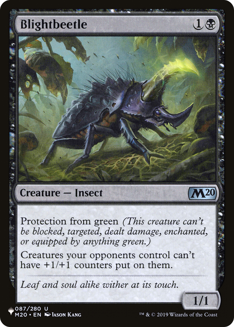 Blightbeetle [The List] | Fandemonia Ltd