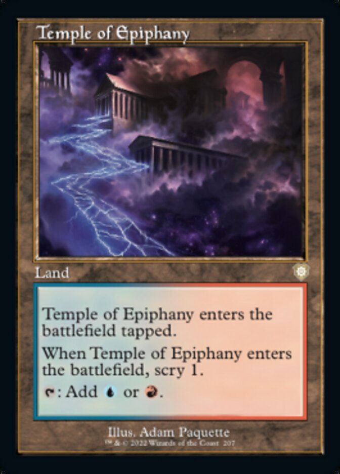 Temple of Epiphany (Retro) [The Brothers' War Commander] | Fandemonia Ltd