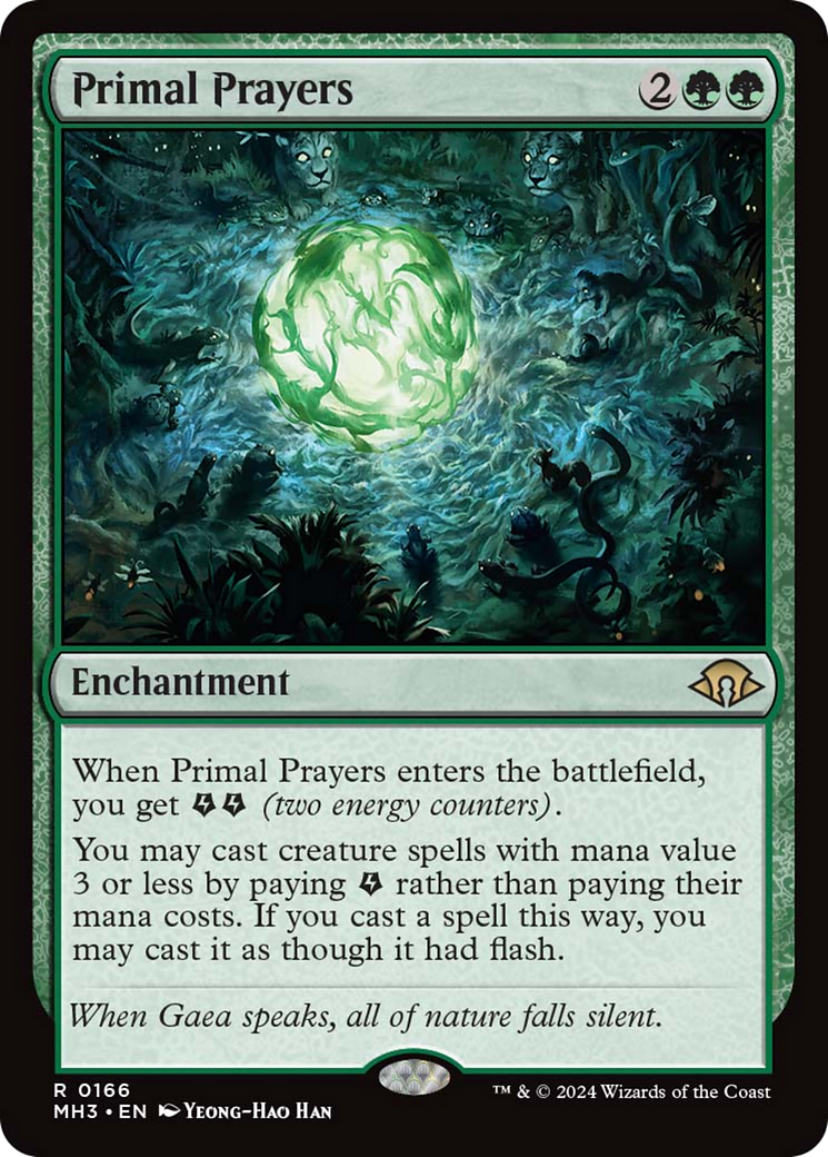 Primal Prayers [Modern Horizons 3] | Fandemonia Ltd