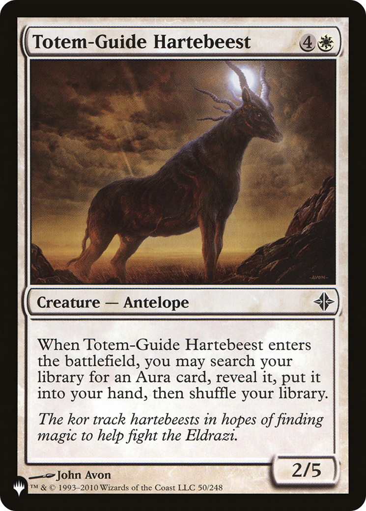Totem-Guide Hartebeest [The List] | Fandemonia Ltd