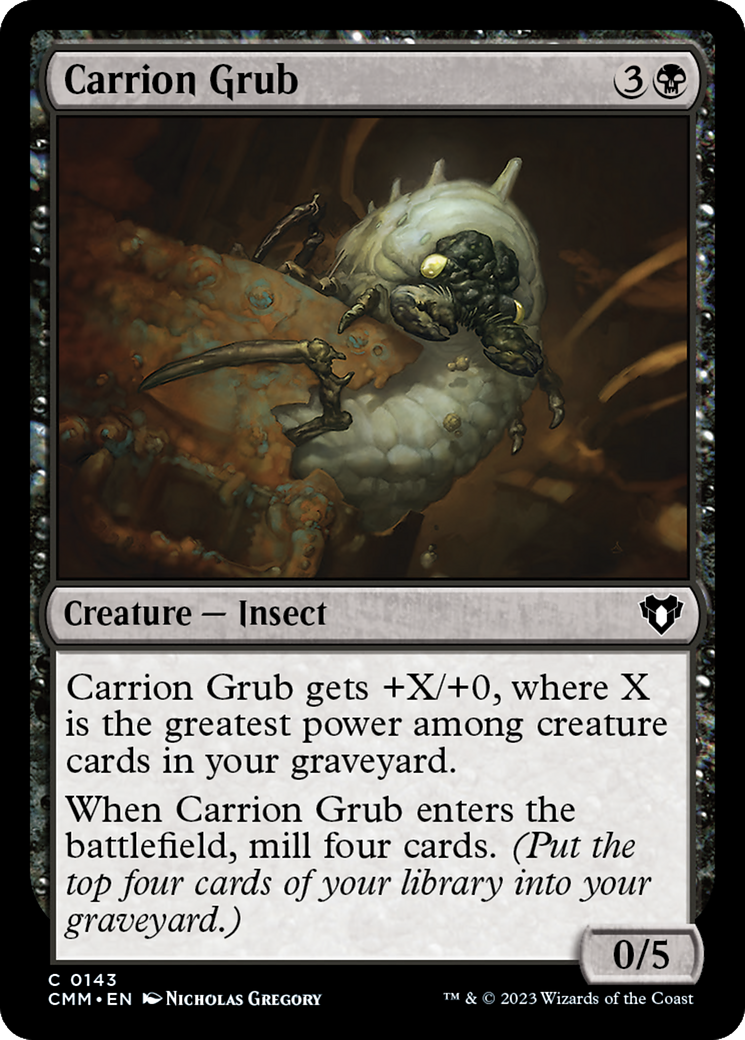 Carrion Grub [Commander Masters] | Fandemonia Ltd