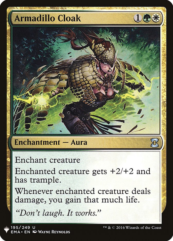 Armadillo Cloak [Mystery Booster] | Fandemonia Ltd