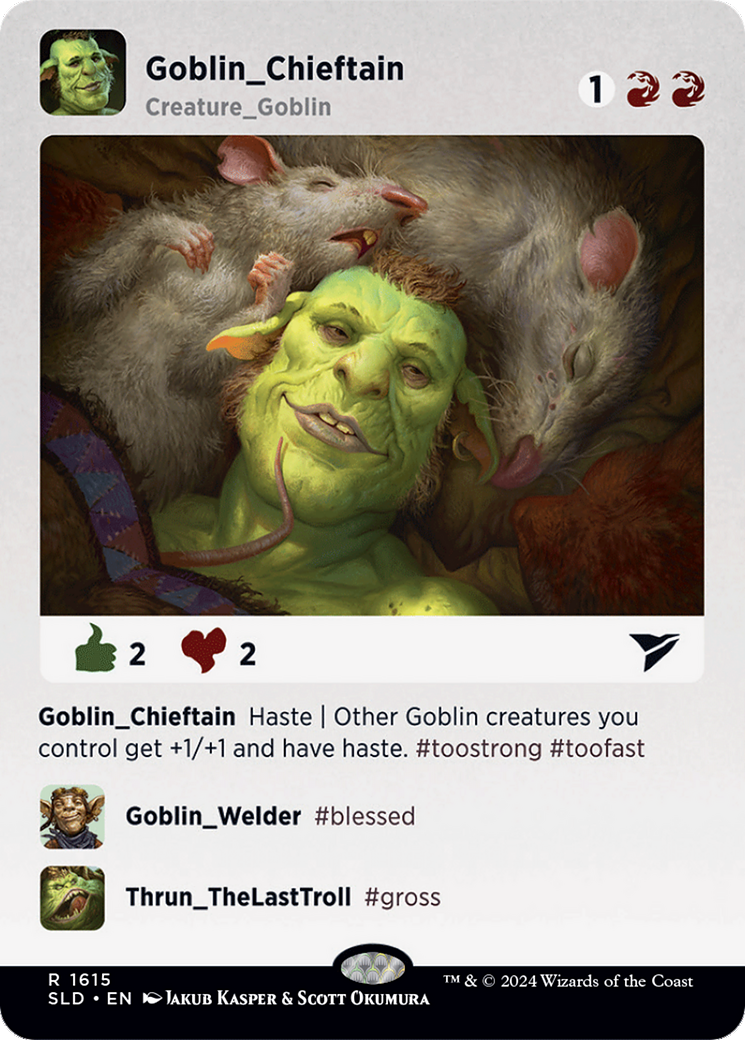 Goblin Chieftain [Secret Lair Drop Series] | Fandemonia Ltd
