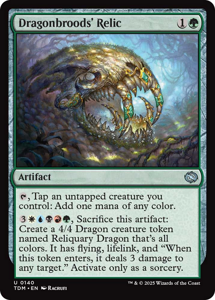 Dragonbroods' Relic [Tarkir: Dragonstorm] | Fandemonia Ltd