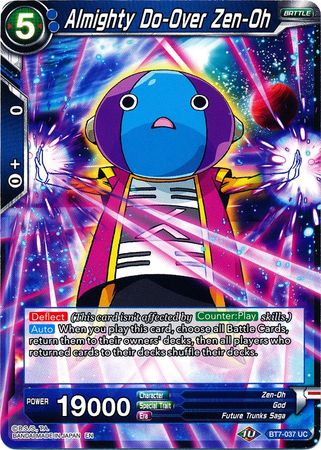 Almighty Do-Over Zen-Oh (BT7-037) [Assault of the Saiyans] | Fandemonia Ltd