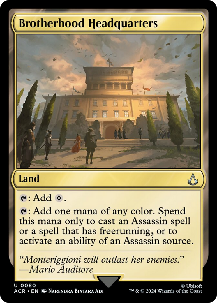 Brotherhood Headquarters [Assassin's Creed] | Fandemonia Ltd