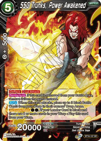 SSG Trunks, Power Awakened (BT16-107) [Realm of the Gods] | Fandemonia Ltd