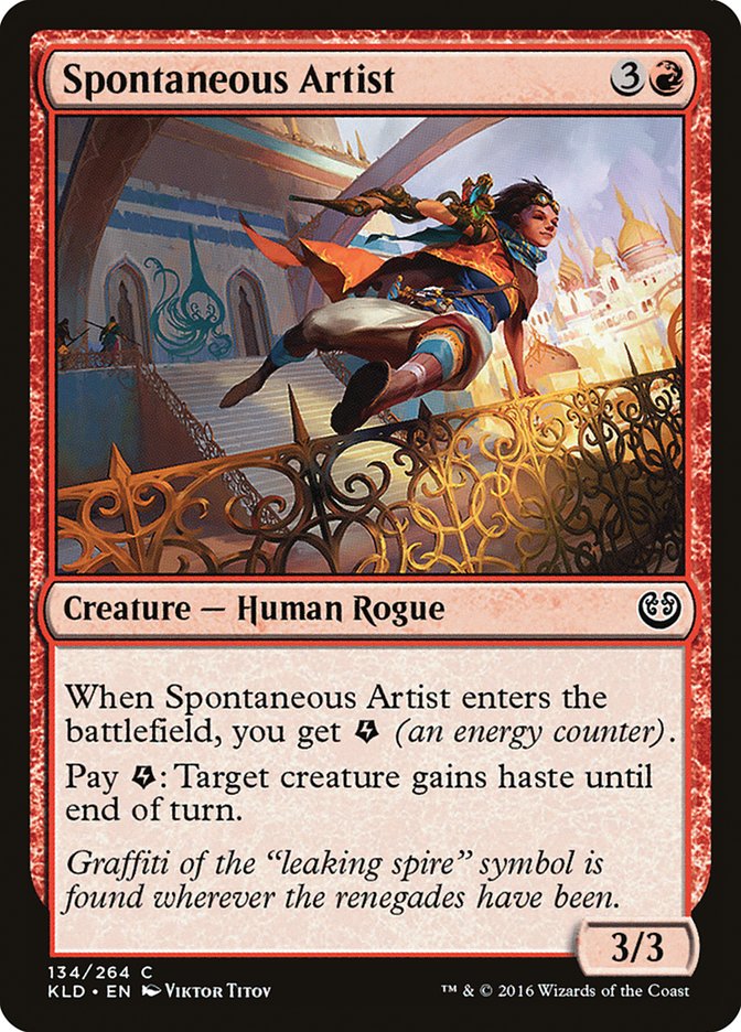 Spontaneous Artist [Kaladesh] | Fandemonia Ltd