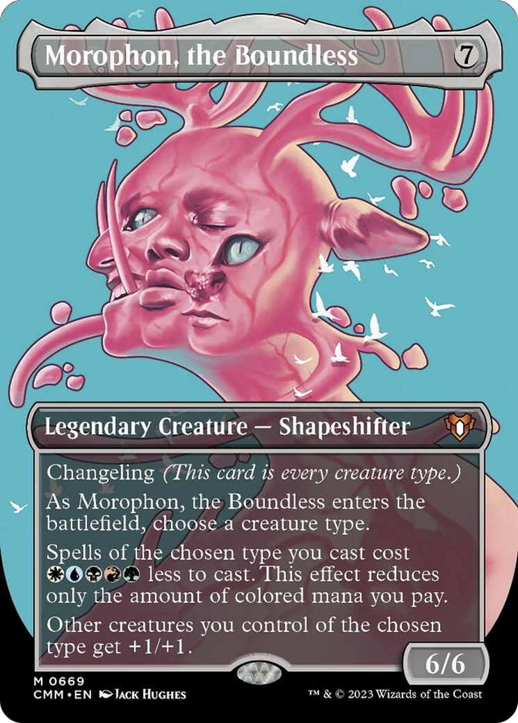 Morophon, the Boundless (Borderless Profile) [Commander Masters] | Fandemonia Ltd
