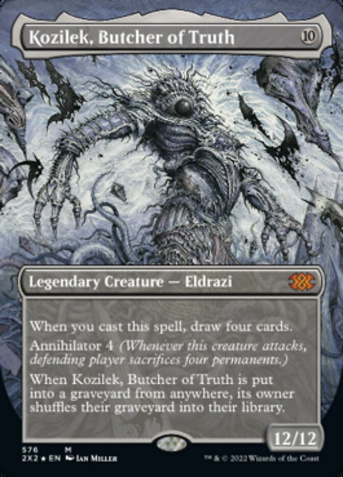Kozilek, Butcher of Truth (Textured Foil) [Double Masters 2022] | Fandemonia Ltd