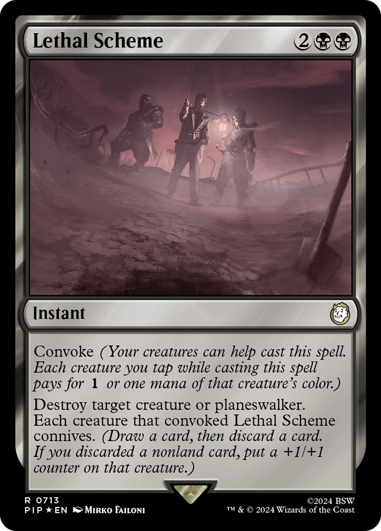 Lethal Scheme (Surge Foil) [Fallout] | Fandemonia Ltd