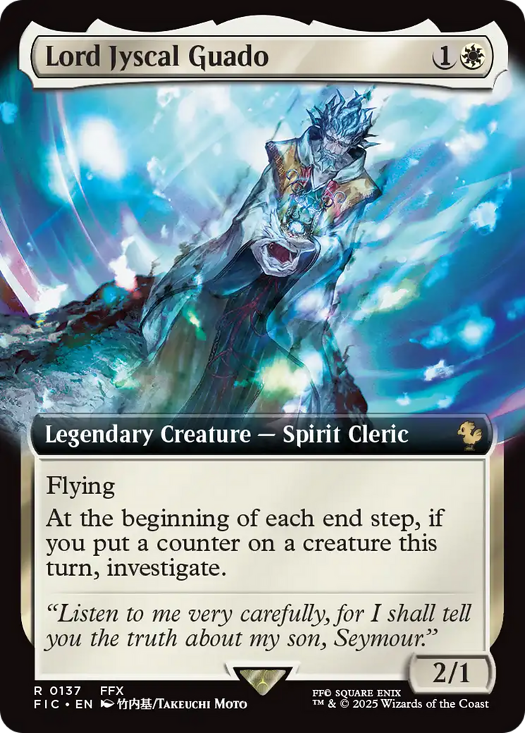 Lord Jyscal Guado (Extended Art) [FINAL FANTASY Commander] | Fandemonia Ltd