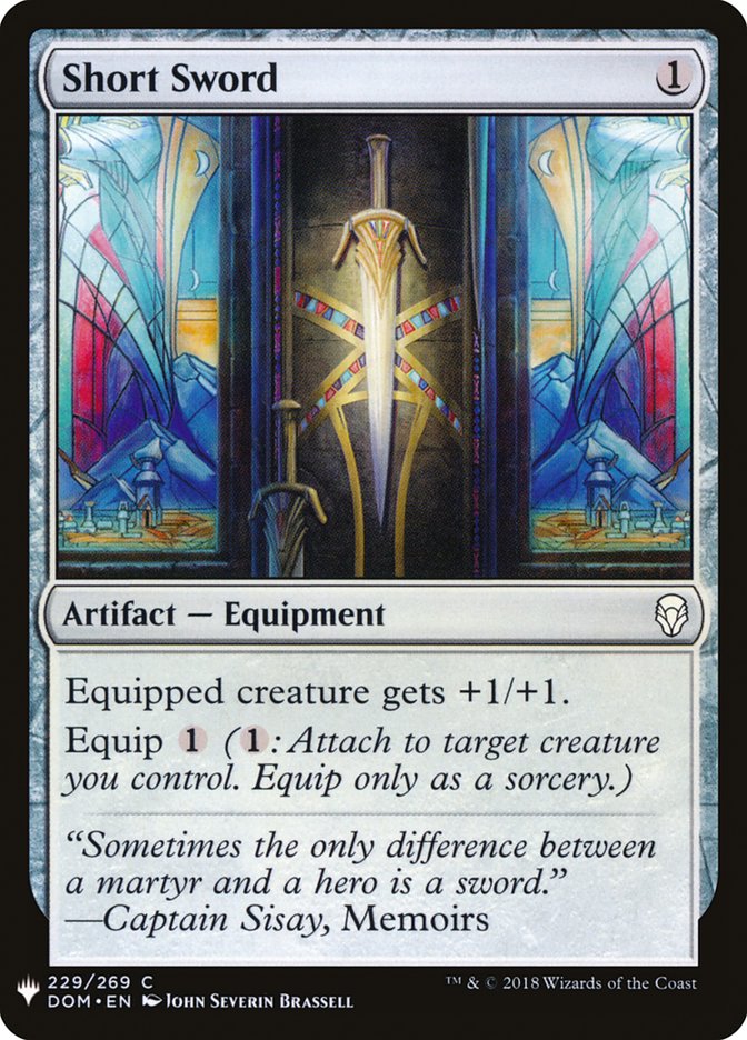 Short Sword [Mystery Booster] | Fandemonia Ltd