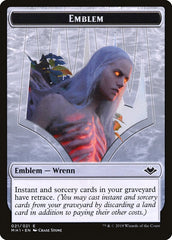 Goblin (010) // Wrenn and Six Emblem Double-Sided Token [Modern Horizons Tokens] | Fandemonia Ltd