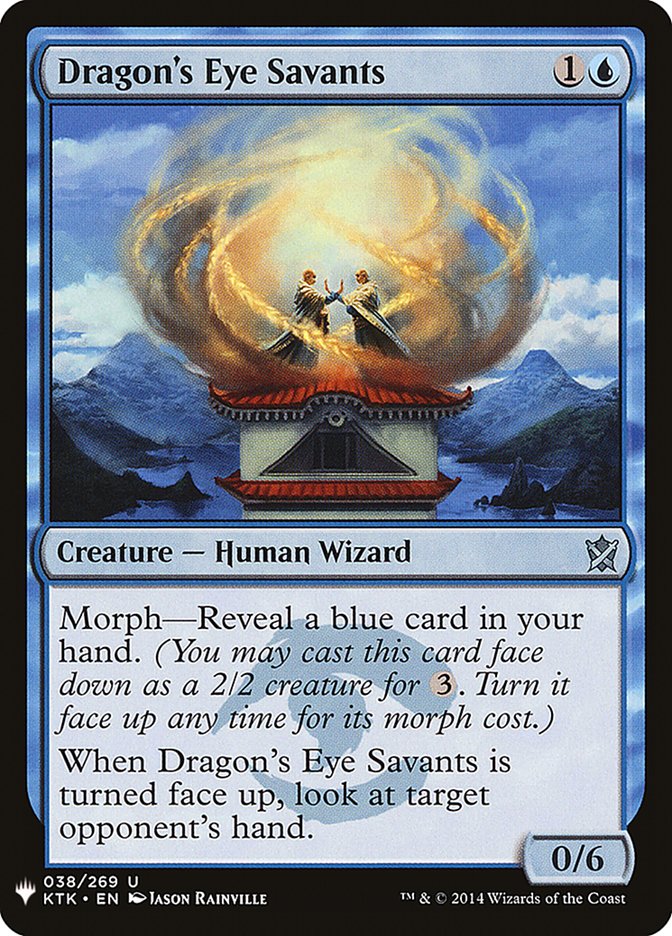 Dragon's Eye Savants [Mystery Booster] | Fandemonia Ltd