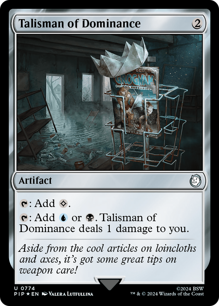 Talisman of Dominance (Surge Foil) [Fallout] | Fandemonia Ltd