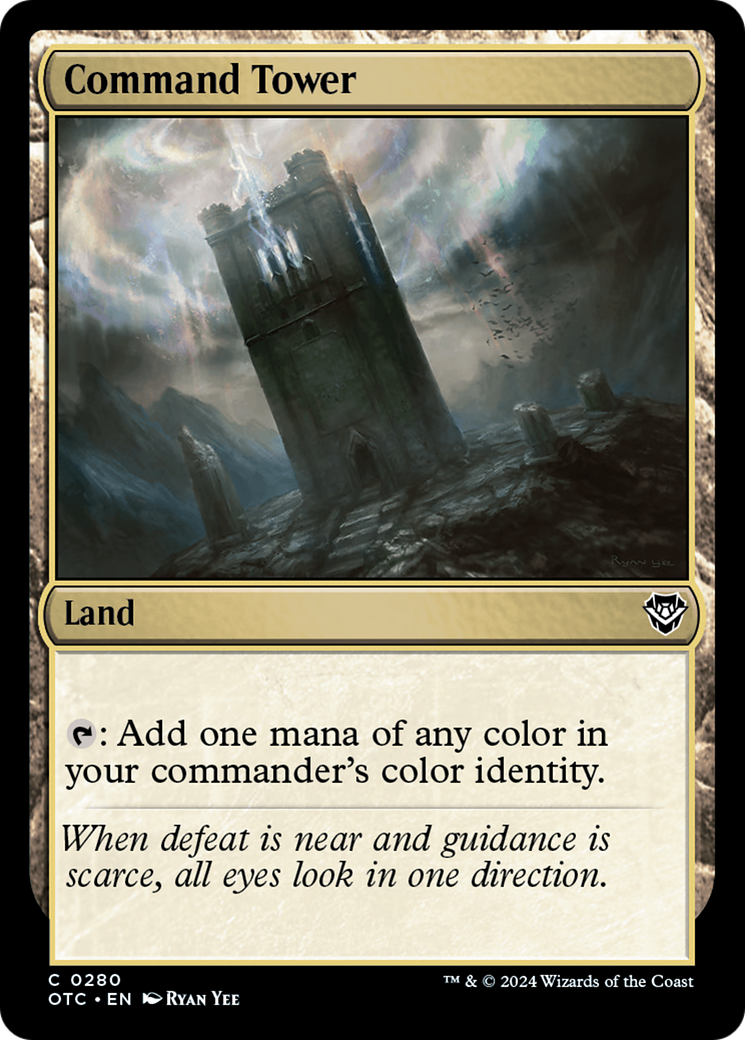 Command Tower [Outlaws of Thunder Junction Commander] | Fandemonia Ltd