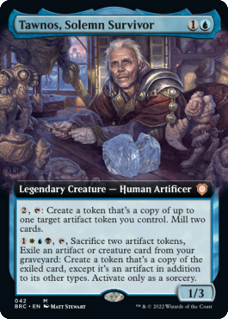 Tawnos, Solemn Survivor (Extended Art) [The Brothers' War Commander] | Fandemonia Ltd